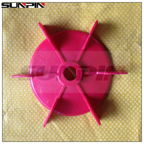 Small Motor Fan Blade 10 Hole 12 14 Single Phase Pump Red High Strength Hardware Tools Electric Motor Accessories ราคา 140 บาท*ส่งฟรี