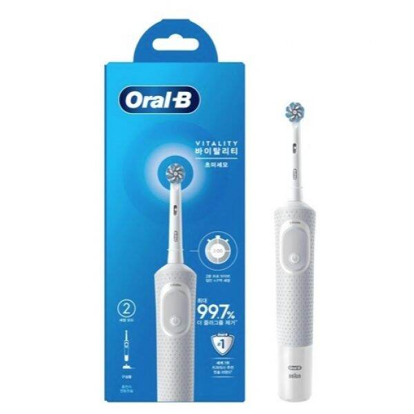 Oral-B | Oral-B Vitality Ultra-Fine Bristle Electric Toothbrush White 1 Count D100 ราคา 1,064 บาท*ส่งฟรี