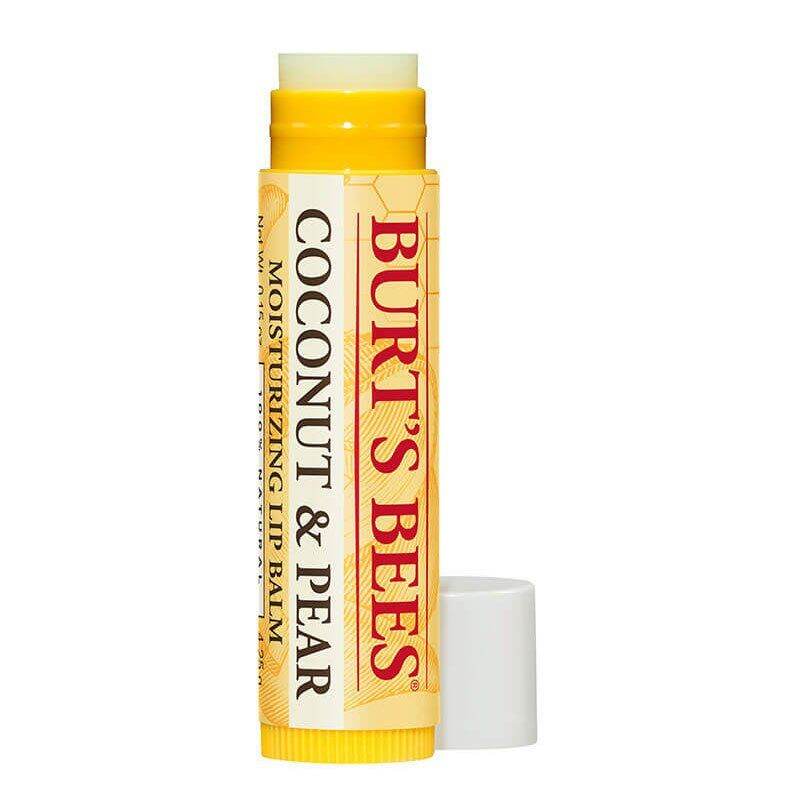 Burt's bee COCONUT & PEAR MOISTURIZING LIP BALM สินค้าใหม่ (ไม่มีกล่อง)