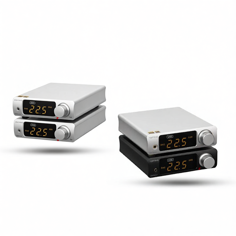 แอมพลิฟายเออร์ขยายเสียง DAC Amplifier Topping เครื่องขยายเสียงหูฟังถอดรหัสเสียง HiFi Bluetooth DSD ราคา 10,450 บาท*ส่งฟรี