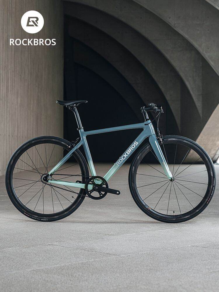 RockBros | Carbon Fiber T700 V-Brake Single Speed Bicycle