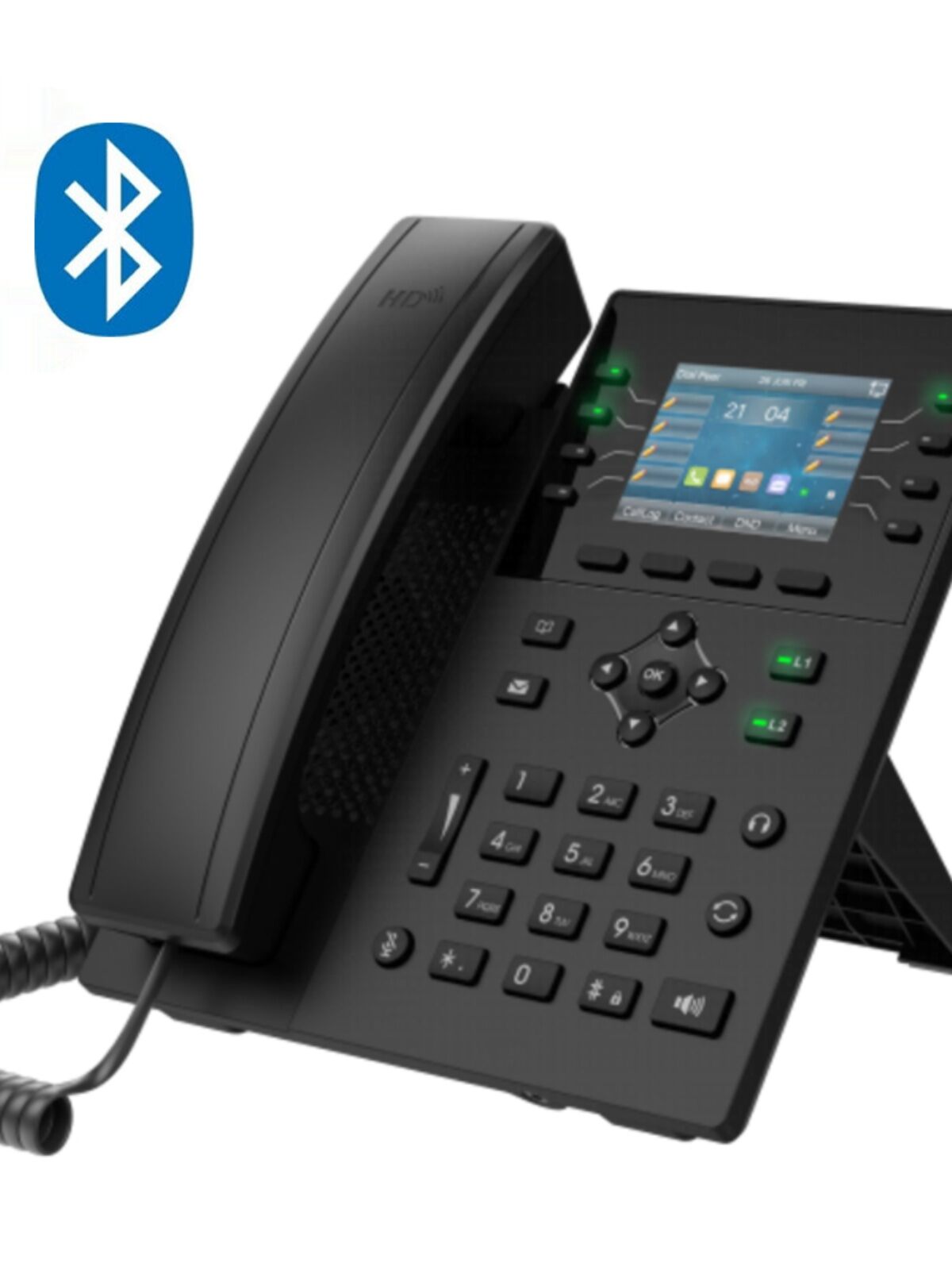 Bluetooth SIP Conference WiFi IP Phone ราคา 4,262 บาท*ส่งฟรี