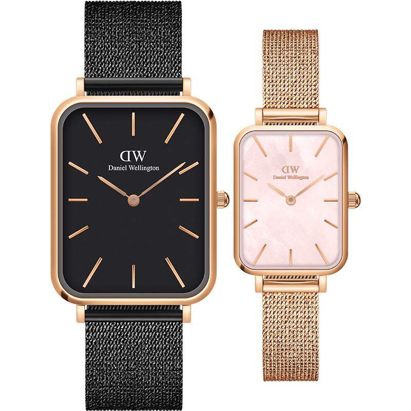 Daniel Wellington | QUADRO Series Mother-of-Pearl Metal Couple Watches ราคา 23,856 บาท*ส่งฟรี