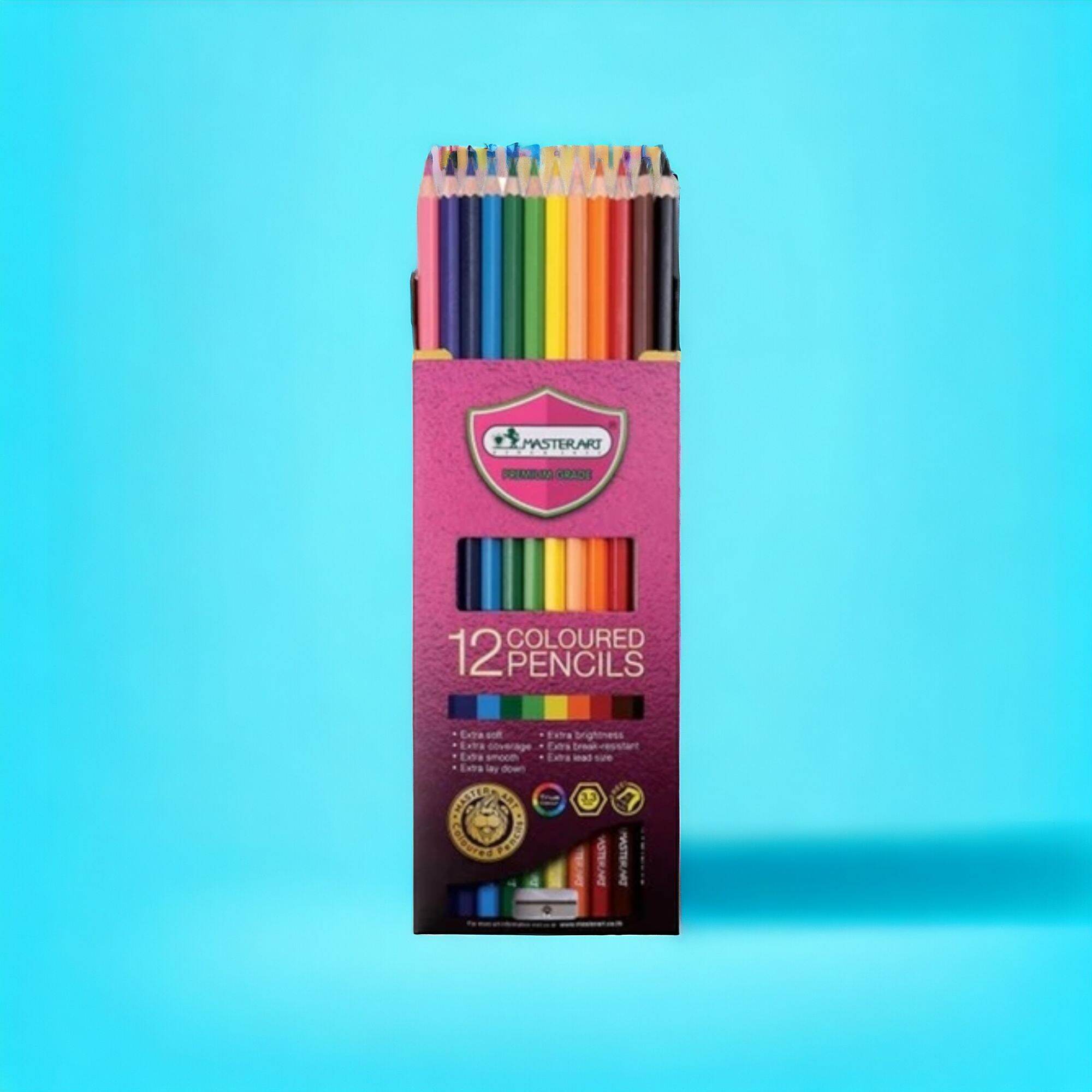 สีไม้ MASTER ART รุ่น MASTER SERIES 12สี สั้น/12สี ยาว/24สี ยาว