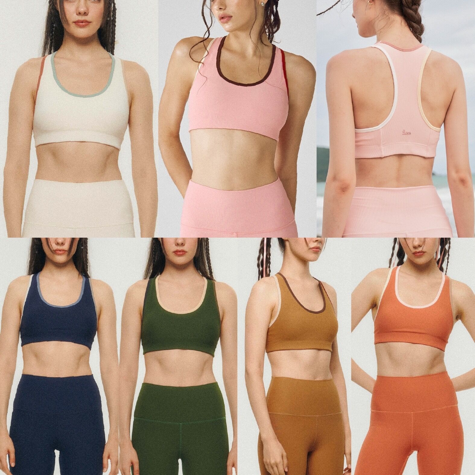 Jolly Ribbed Sports Bra - The Flos Club ราคา 1,190 บาท*ส่งฟรี