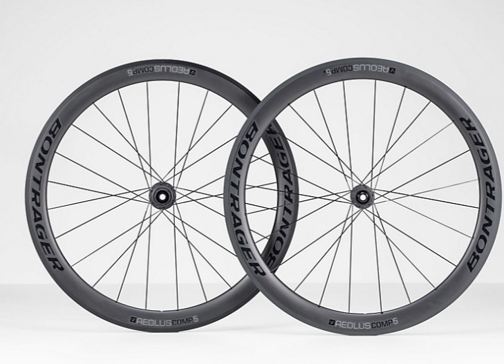 ชุดล้อเสือหมอบคาร์บอน ดิสเบรค สีดำด้าน Bontrager Aeolus Comp5 Disc