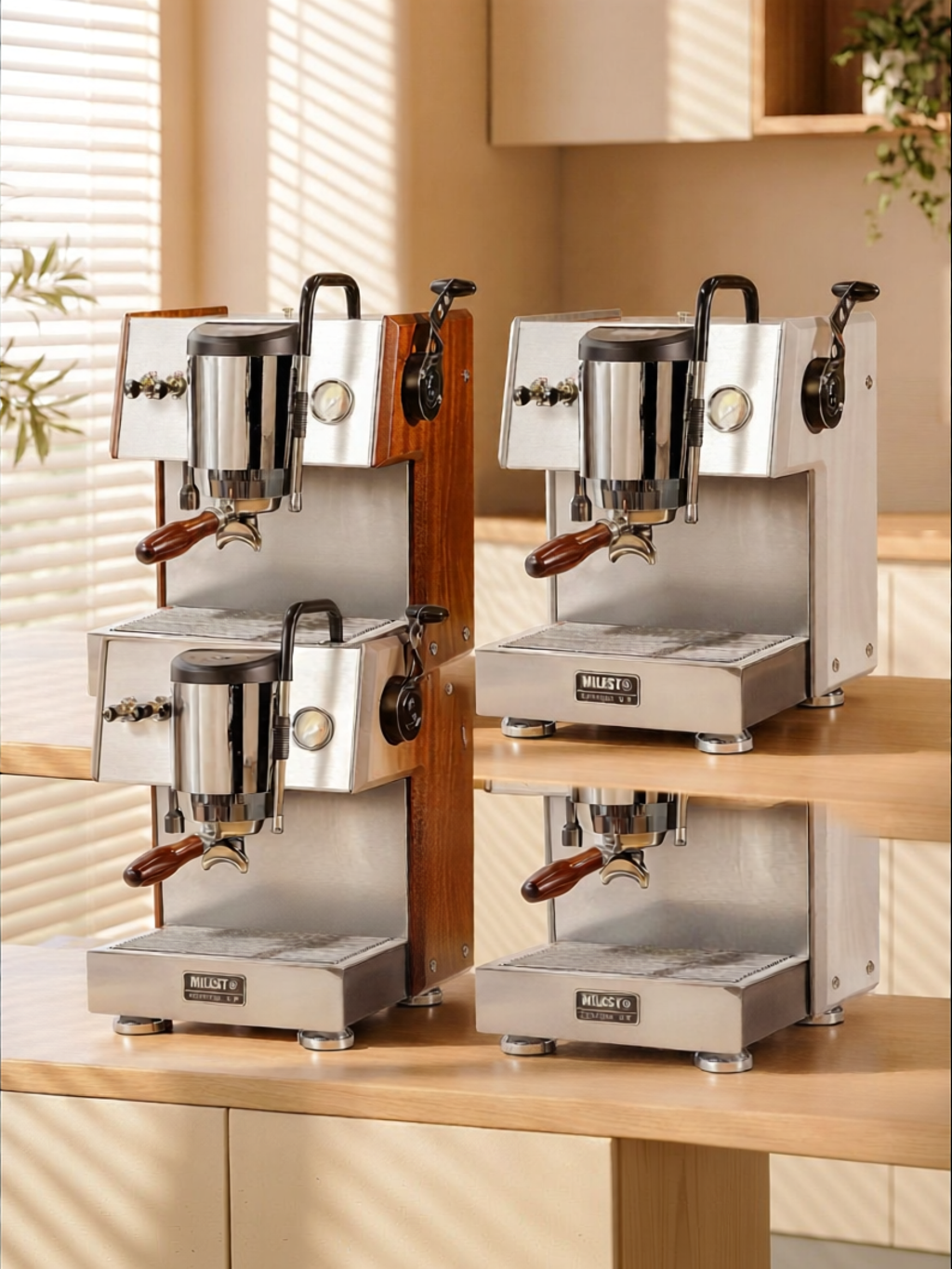 Milesto | Semi-automatic Italian Espresso Home Coffee Machine ราคา 34,771 บาท*ส่งฟรี