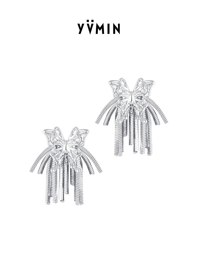 YVMIN|Butterfly Fireworks Tassel Earrings ราคา 6,843 บาท*ส่งฟรี