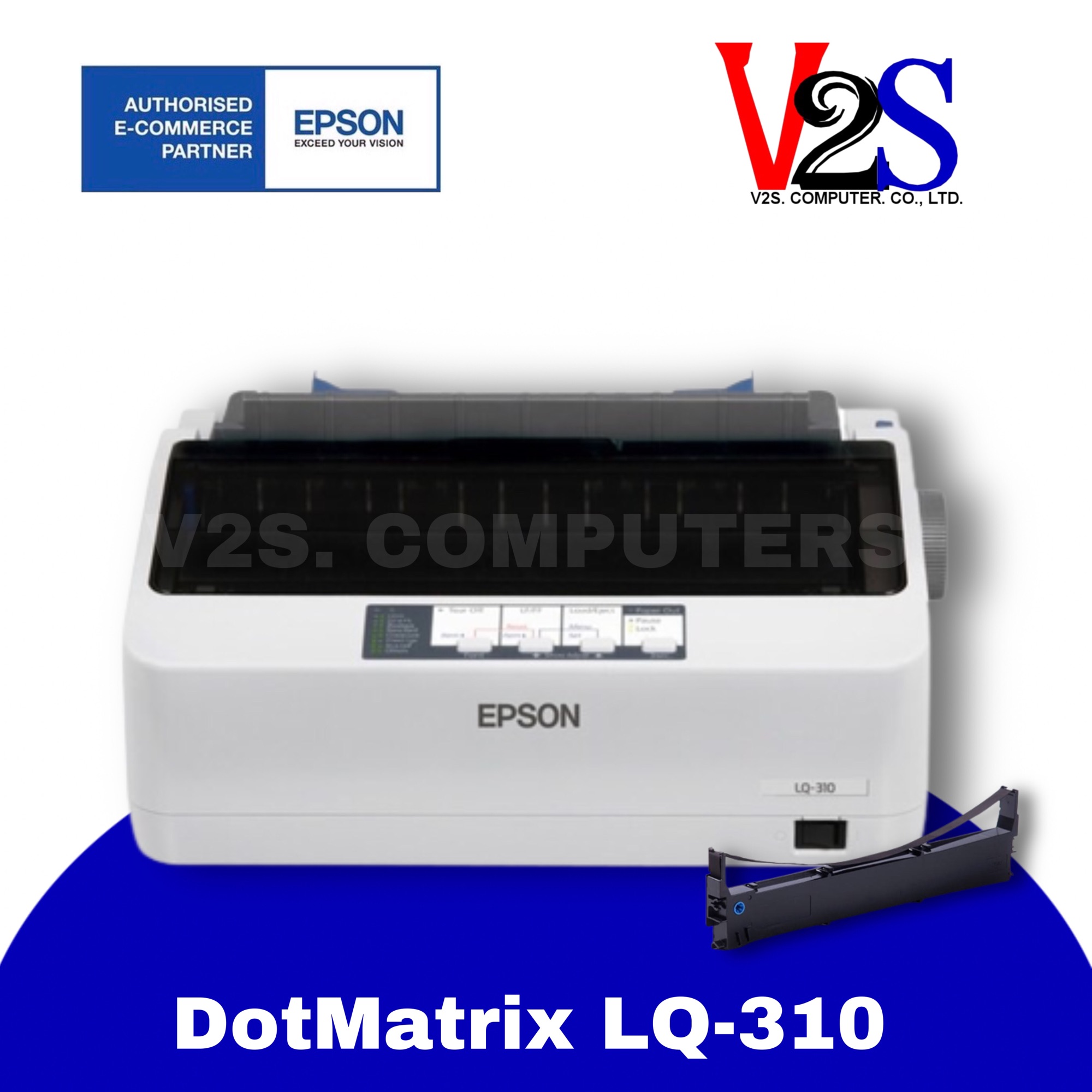 Printer เครื่องพิมพ์ Epson Lq 310 Dot Matrix ประกันศูนย์ Th 1334