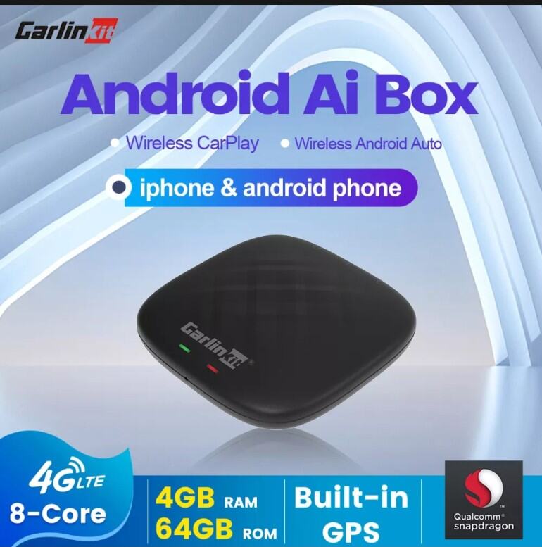 พร้อมส่ง รุ่นที่เสถียรที่สุดตอนนี้ Android 13 กล่อง Carplay Ai Box full Android system 2023 สำหรับวิทยุติรถที่มี Apple CarPlay ติดมาจากโรงงาน