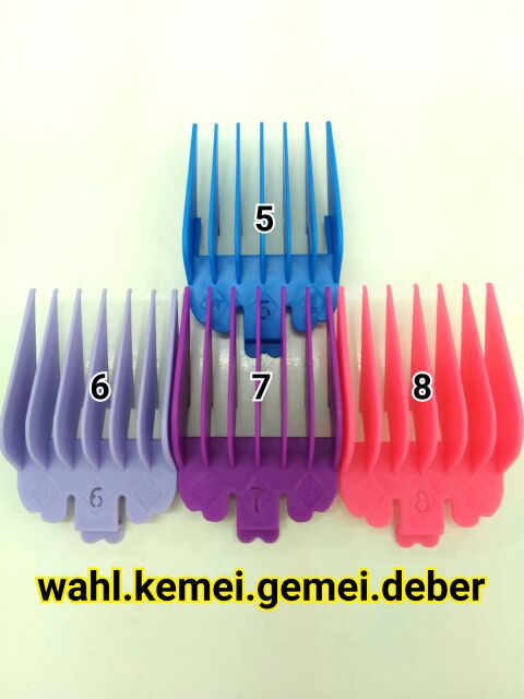 ฟันรองตัดผม ฟันรองตัดผมชาย WAHL KEMEI เบอร์5-8