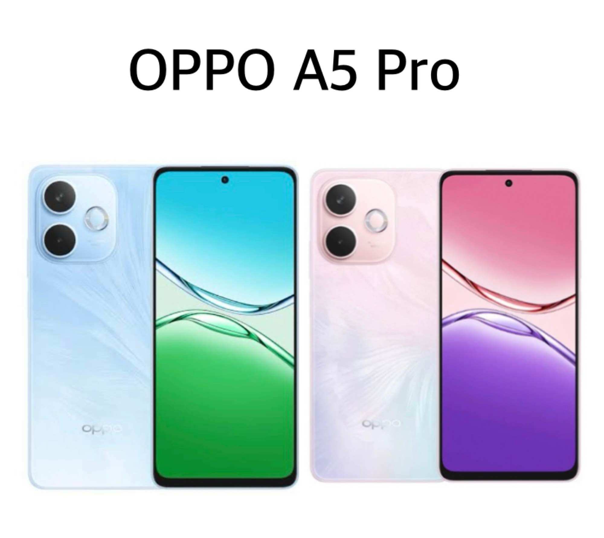 Oppo A5 Pro (4G/5G) Ram6/8Gb/Rom128/256Gb/New Device, Clear Stock, Ready for Delivery ราคา 5,999 บาท*ส่งฟรี