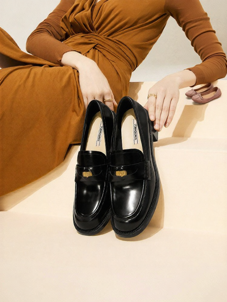 73hours | Celebrity Same-Style British Style Loafer ราคา 8,021 บาท*ส่งฟรี