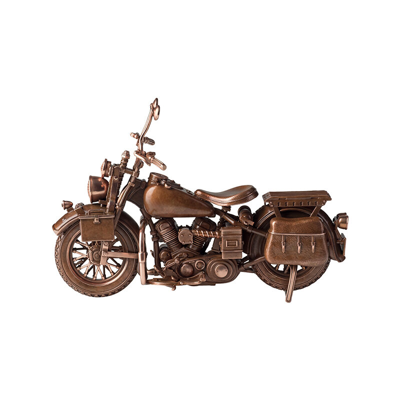TONGSHIFU | Motorcycle Model Creative Brass Figurine ราคา 8,251 บาท*ส่งฟรี