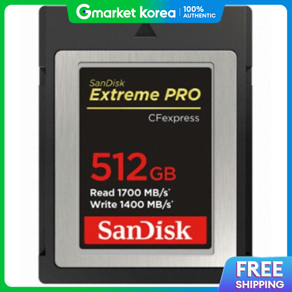Sandisk | Sandisk Cfexpress Type B Extreme Pro 512Gb Genuine ราคา 18,459 บาท*ส่งฟรี