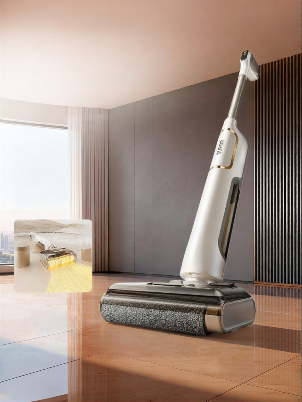 Supor | High Suction All Automatic Vacuum Mop Floor Cleaner ราคา 10,590 บาท*ส่งฟรี