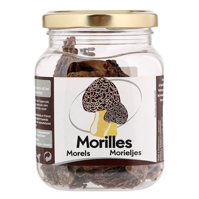 Morilles Dried Morels Mushrooms ซาบารอทเห็ดมอเรลแห้ง 30ก