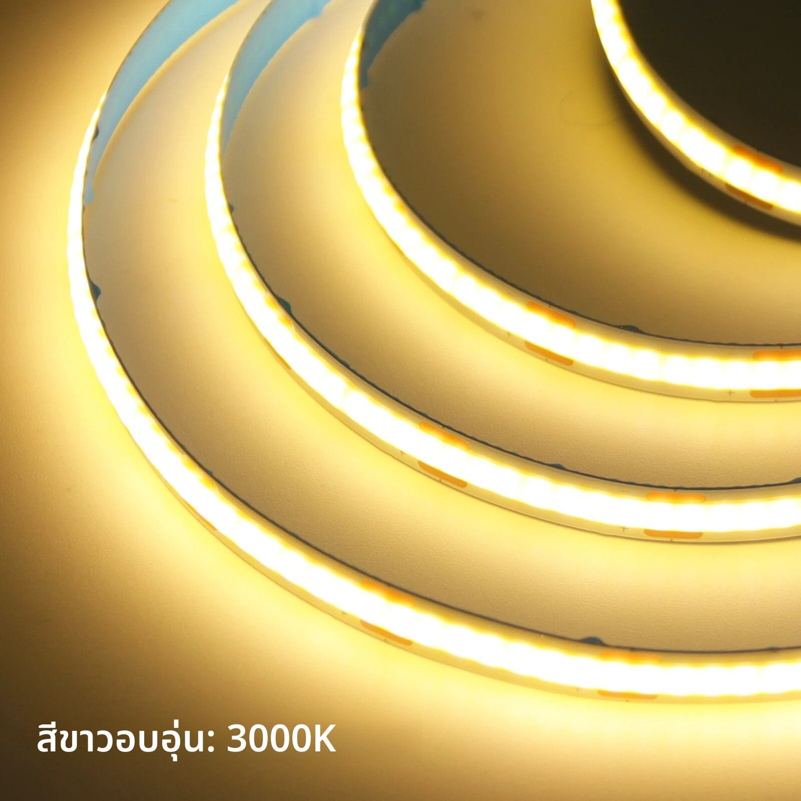 ไฟ LED แบบ COB DC 12V สำหรับตกแต่งบ้าน ขนาด 3 มม. 5 มม. 8 มม. ความยาว 0.5-5 เมตร 9 สี ขาว/แดง/น้ำเงิน/ชมพู/เขียว แบบยืดหยุ่น ใช้เป็นไฟแบ็คไลท์ทีวี