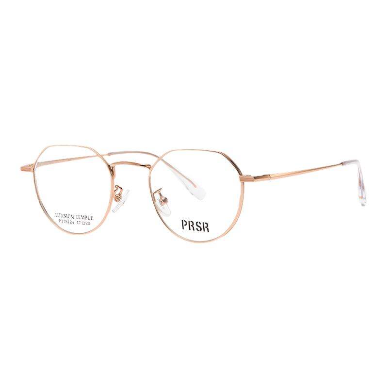 Prsr | Titanium Round Frame Everyday Fashion Eyeglasses ราคา 2,653 บาท*ส่งฟรี