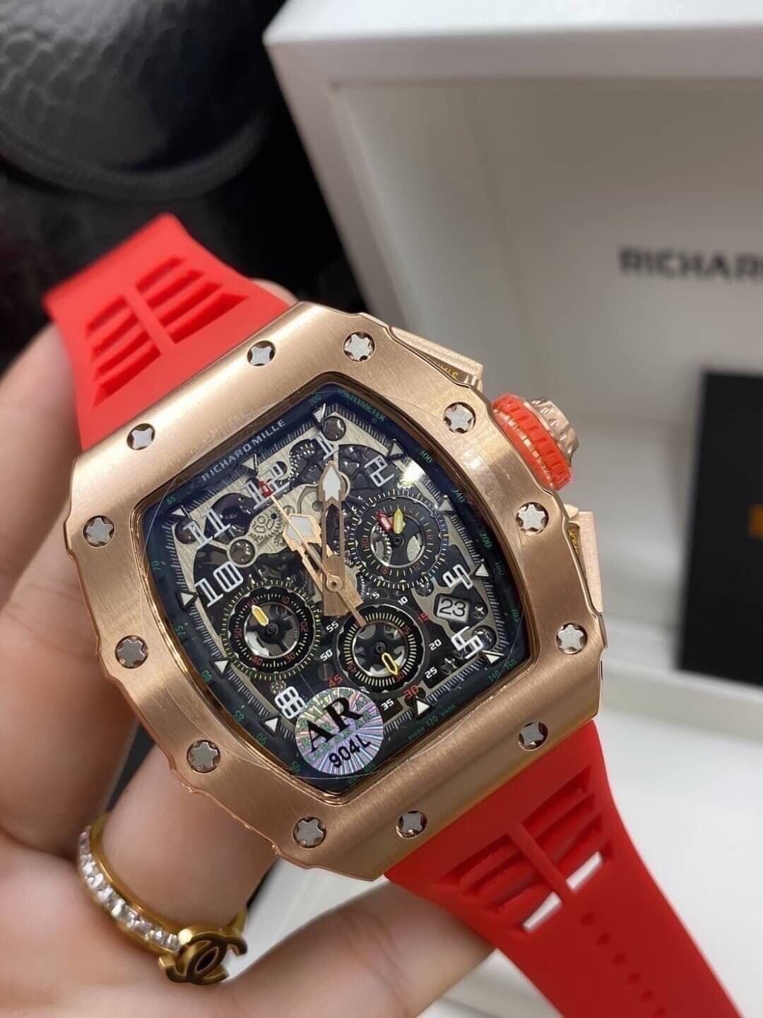 RK Richard Mille high quality AAA 1 year warranty with