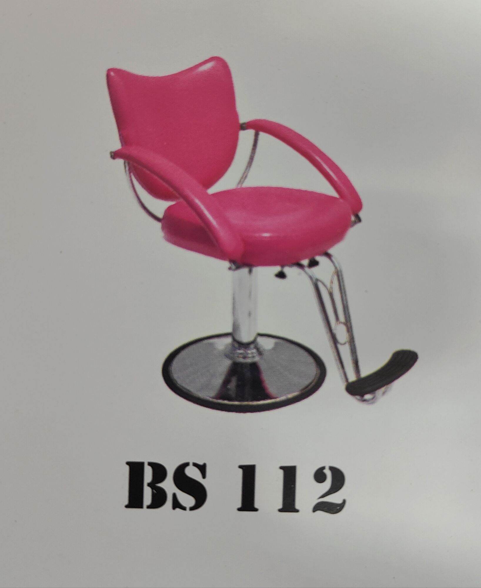 เก้าอี้ตัดผม เก้าอี้เสริมสวย เก้าอี้ไท 12 ลายใหม่ BS112 โรงงานมาเองมีประกันมีอะไหล่เลือกสีทักแชท ราคา 2,390 บาท*ส่งฟรี