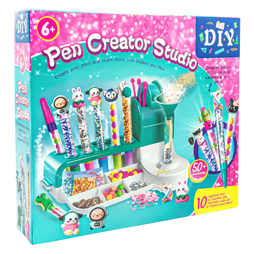 ใหม่ Magic Sand Pen DIY Craft Set สําหรับเด็ก | ของเล่นเพื่อการศึกษา STEM และกล่องของขวัญแบบโต้ตอบระหว่างพ่อแม่และลูก