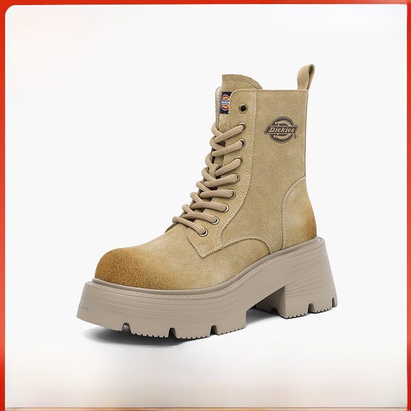 Dickies | Thick Sole British Style High Top Women's Winter Casual Boots ราคา 3,679 บาท*ส่งฟรี