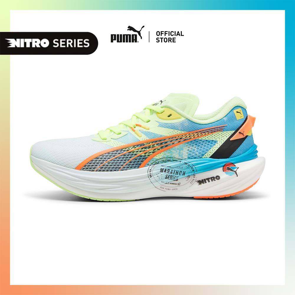 PUMA Running รองเท้าวิ่งผู้ชาย Deviate NITRO™ 3 สีฟ้า - 31019501