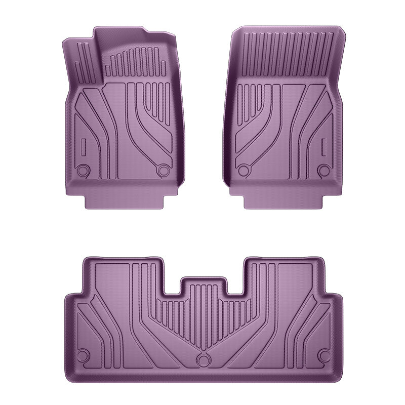 Co | Custom For Tesla Refreshed Model3Y TPE Full Surrounded Mat Purple ราคา 3,843 บาท*ส่งฟรี