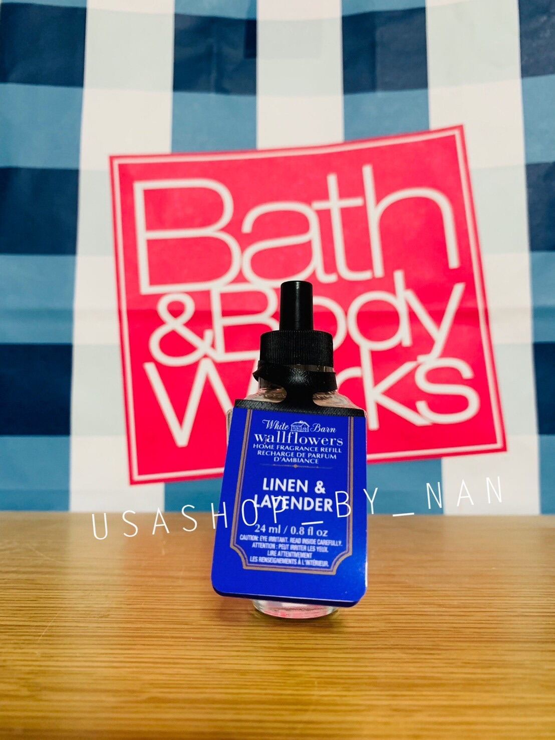 BATH & BODY WORKS : Wallflowers Refill กลิ่น Linen Lavender : 1 ขวด ...