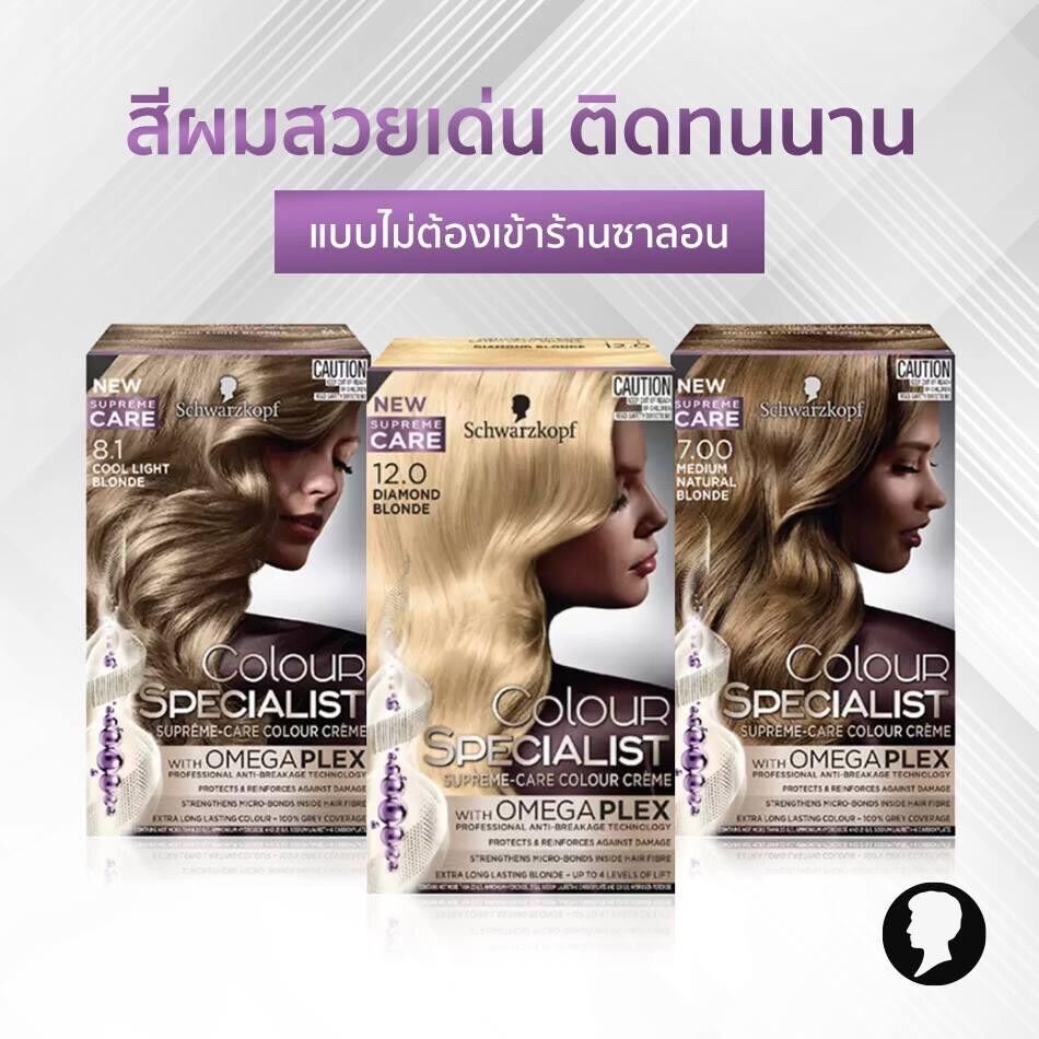 Schwarzkopf Colour Specialist 5.65 Chocolate Brown ครีมเปลี่ยนสีผม สี 5 ...