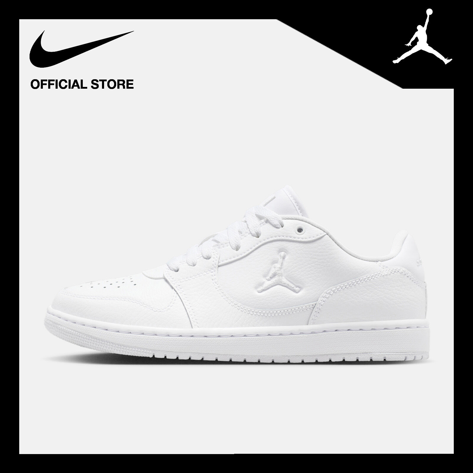 Jordan Women's Court Connect Low Shoes - White [IQ6828-100] ราคา 3,000 บาท*ส่งฟรี