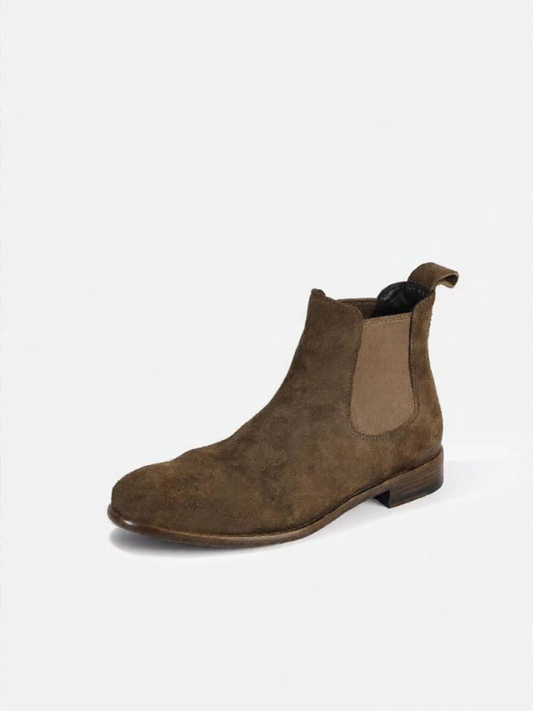 JUNBO | Suede Minimalist Style Handmade Chelsea Boots ราคา 9,969 บาท*ส่งฟรี