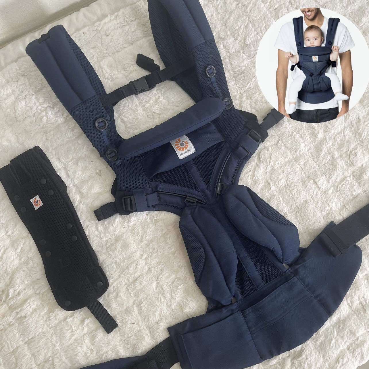 Ergobaby Omni 360 Cool AirmeshOmni Breeze มือสองสภาพดี