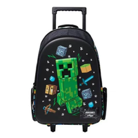 smiggle|กระเป๋าเป้สะพายหลังสำหรับนักเรียนชั้นประถมศึกษา Smiggle กระเป๋าเดินทางแบบมีล้อสำหรับเด็กชายและเด็กหญิง ความจุขนาดใหญ่ กระเป๋าเป้สะพายหลังลดน้ำหนัก