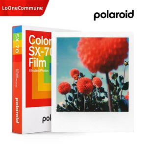 สินค้า Polaroid กระดาษโฟโต้โพลารอยด์ sx70คลาสสิกสีขาวโพลารอยด์8แผ่นเดือนมิถุนายน23มีสินค้าพร้อมส่ง