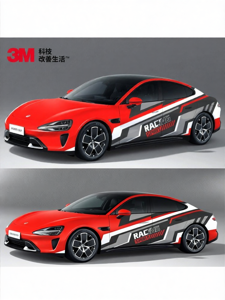รูปสินค้า 3M | UV Protection Anti-Scratch Edge Lifting Resistant Fade-Resistant Car Wrap Film