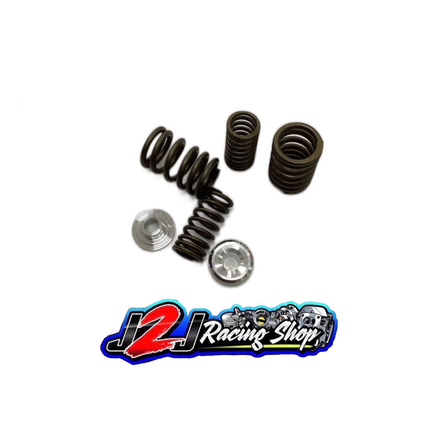 สปริงวาล์ว WAVE 125 ลูกโต + รีเทนเนอร์อัลลอย แก่น 5 มิล J2J Racing