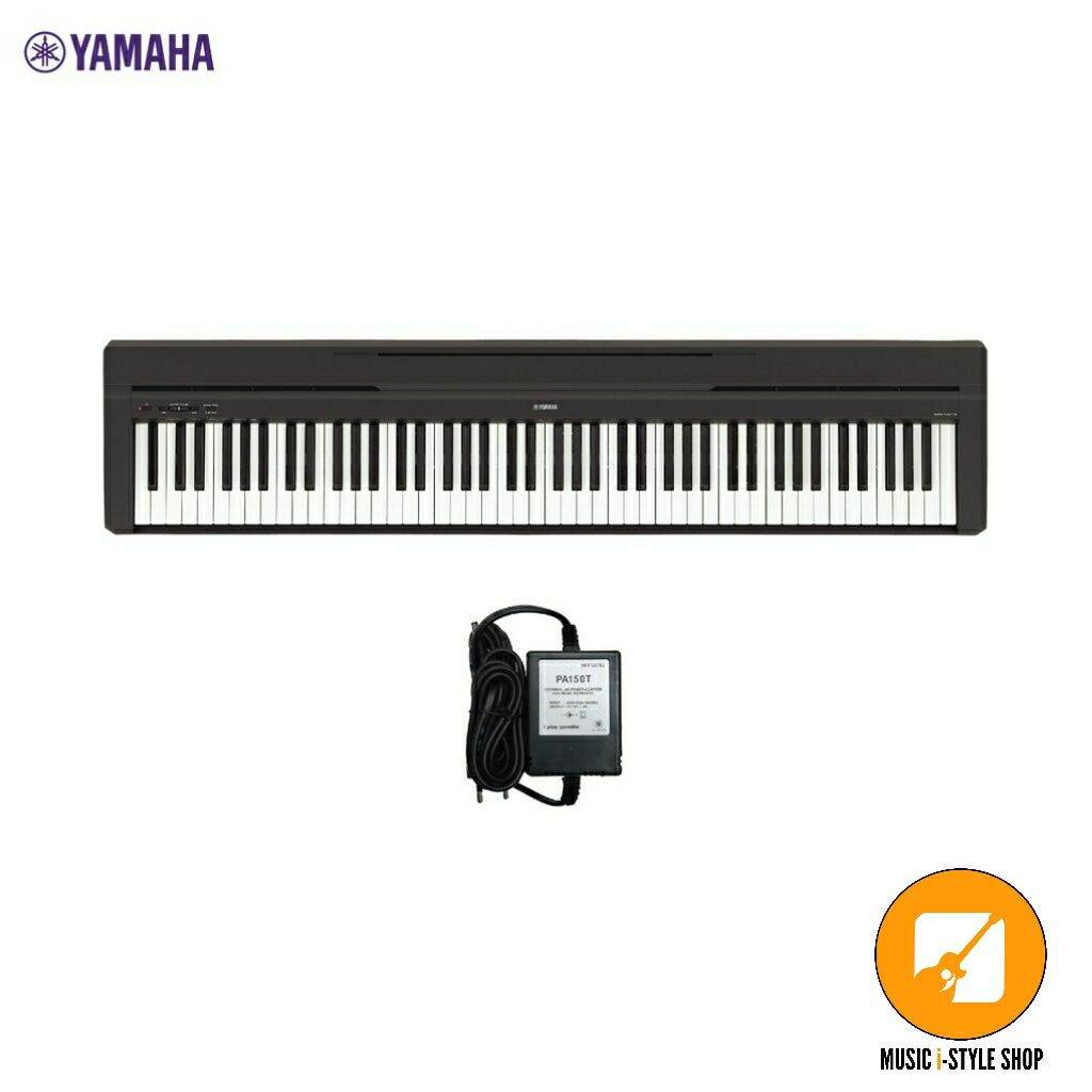 YAMAHA P-45B (Black Color) Digital Piano เปียโนไฟฟ้ายามาฮ่า รุ่น P-45B สีดำ