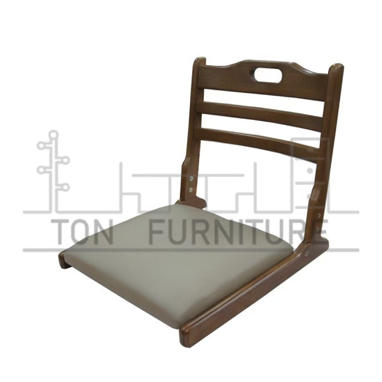 เก้าอี้สมาธิพับได้ใช้นั่งบนพื้น,บนที่นอนไม้ยางพารา