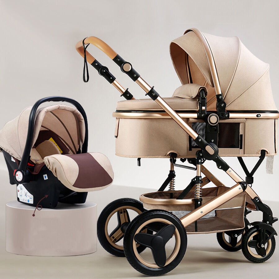 WEIJIA | Multi-functional Infant Stroller Shock Absorption For Newborns Basket