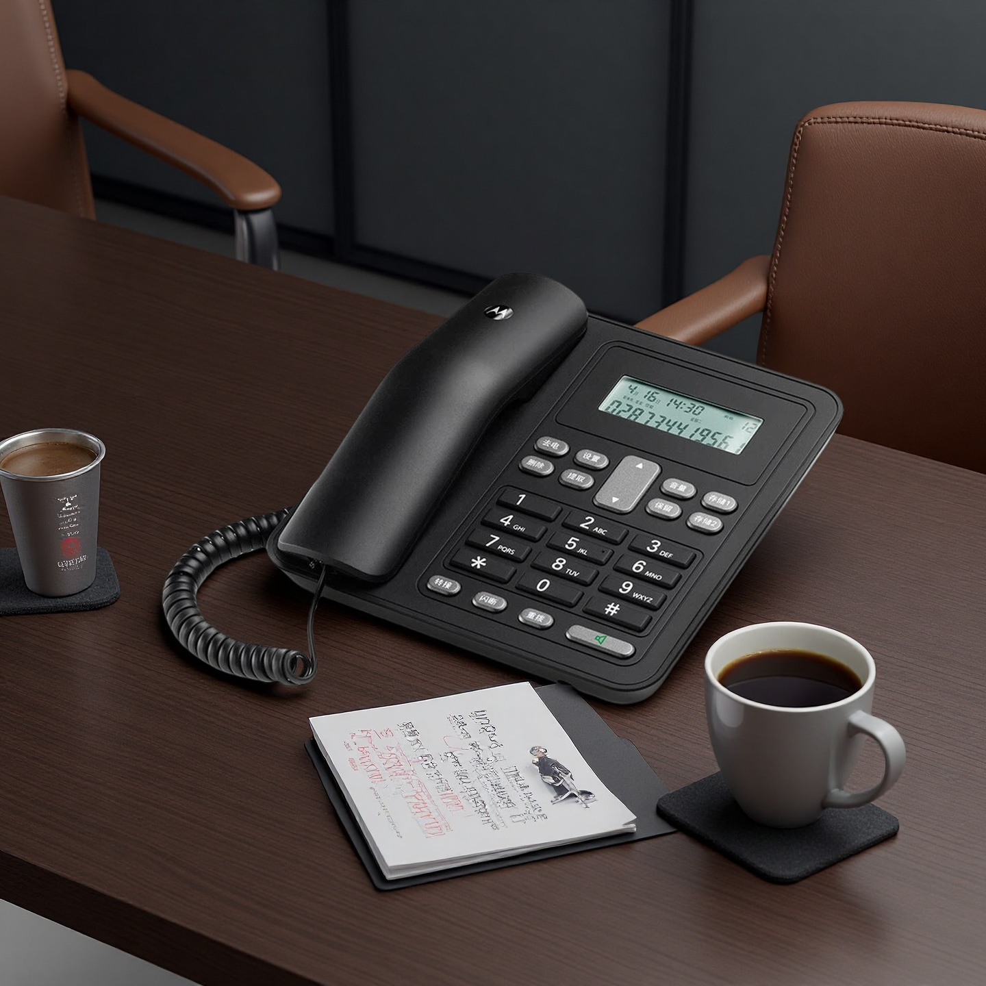 Motorola | Corded Office Home Hotel Phone No Battery ราคา 676 บาท*ส่งฟรี