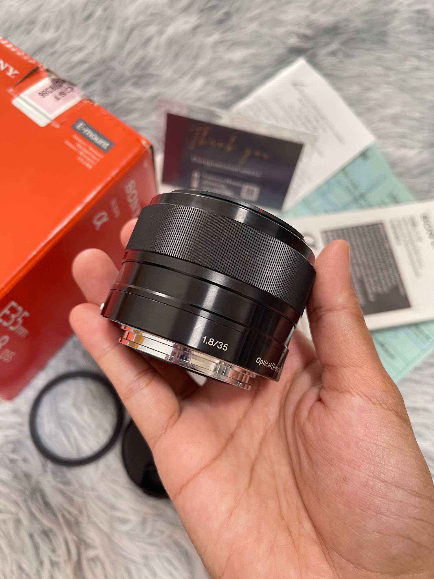 Lens sony e 35mm f1 8 oss sel35f18 