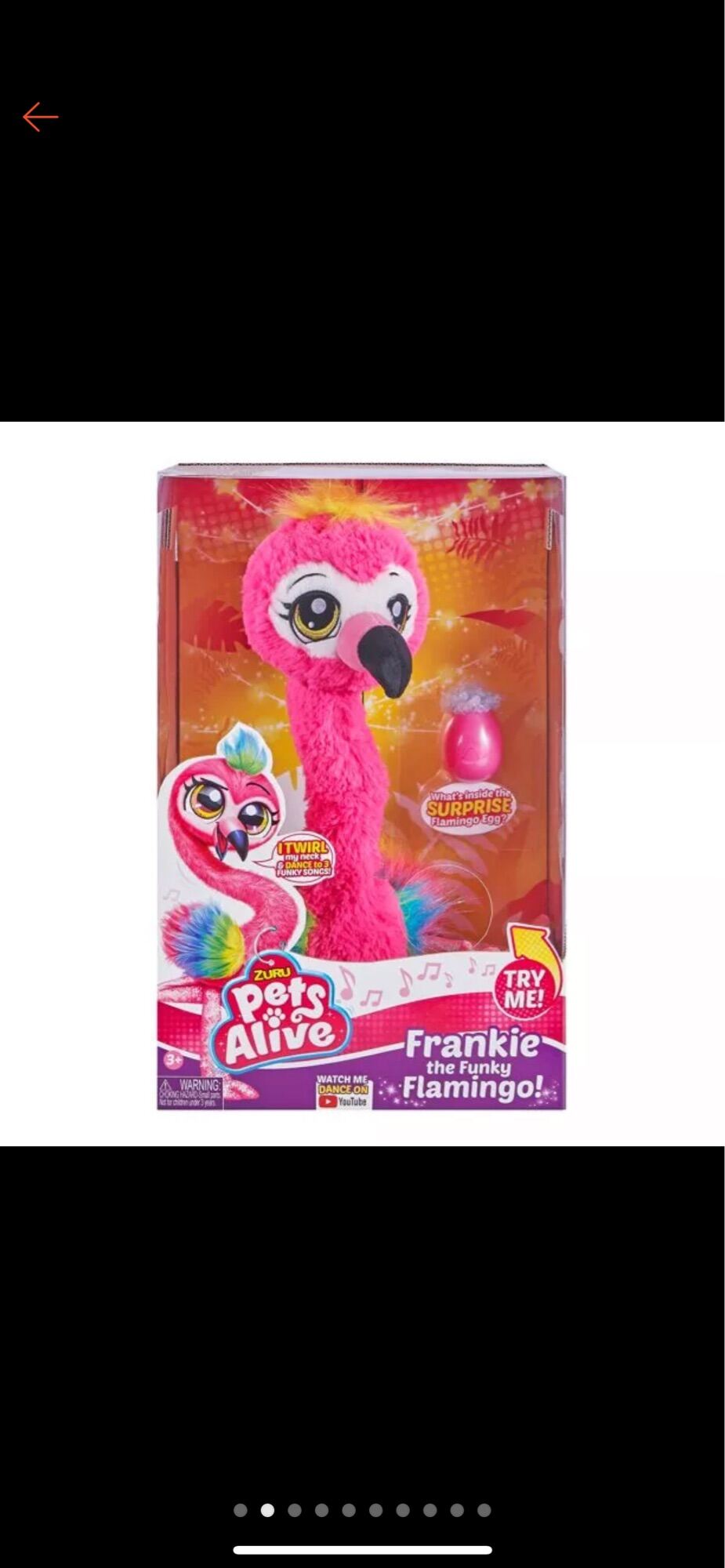 Zuru Pets Alive Frankie the Funky Flamingo! With A Surprise Flamingo Egg..