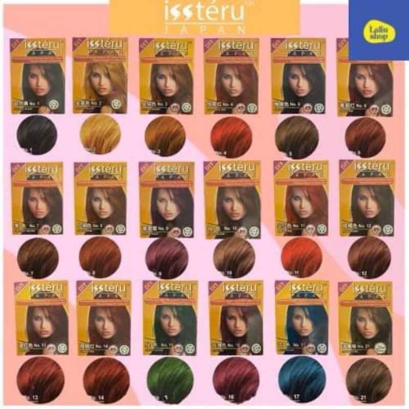 ครีมย้อมผม เฮนน่า issteru มีฮาลาล ขนาด25 ml.