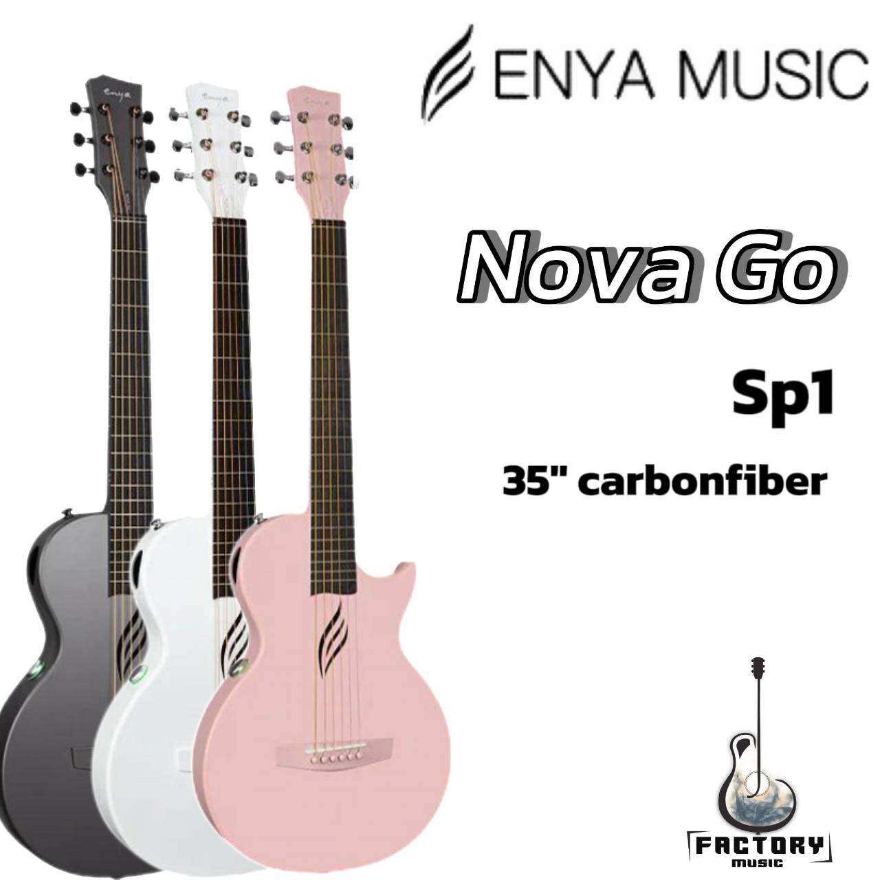 กีตาร์โปร่ง กีตาร์ไฟฟ้า ENYA MUSIC ENYA NOVA GO SP1 โปร่งไฟฟ้า ขนาด 35 นิ้ว Carbon-fiber มีลำโพงในตัว มีเก็บปลายทาง ราคา 8,990 บาท*ส่งฟรี