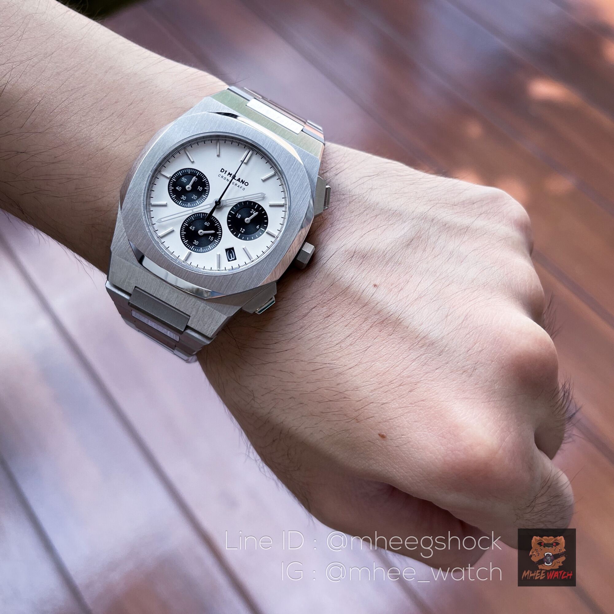 D1 milano best sale chronograph panda