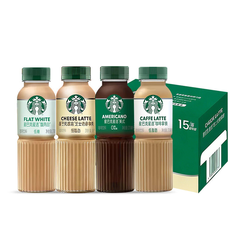 Starbucks | Zero Sugar Ready-to-Drink Coffee 270ml*15 Bottles ราคา 1,470 บาท*ส่งฟรี