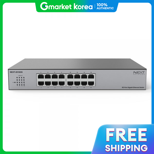 NextU | Next-2016Gs Easynet 16-Port Gigabit Ethernet Switch ราคา 2,141 บาท*ส่งฟรี