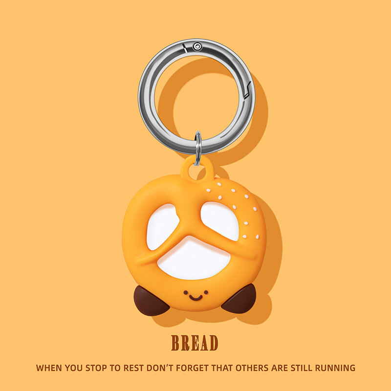 Earise | Airtag Protective Case Keychain Bracelet Soft Silicone Shell ราคา 214 บาท*ส่งฟรี